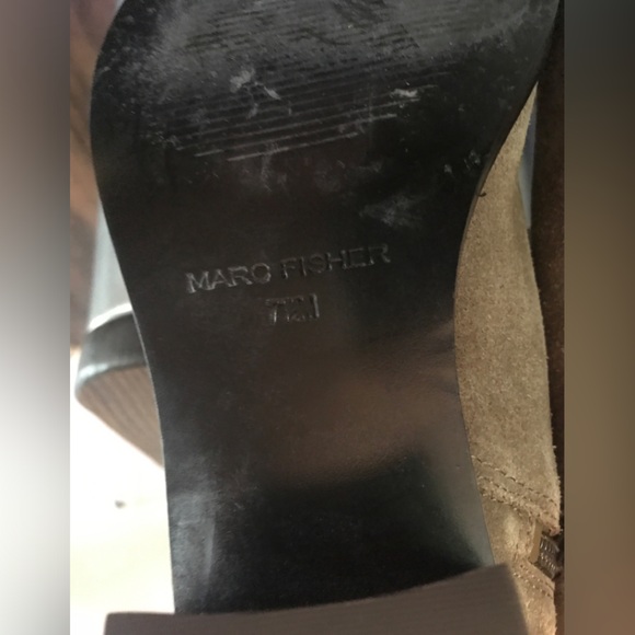 Marc Fisher Suede Boots Size 7.5 - Picture 6 of 7